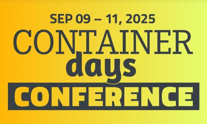 Container days conference, sep 09 - 11, 2025