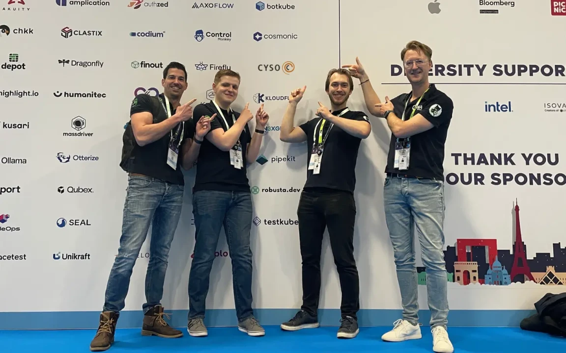 The Cyso Cloud team at KubeCon 2024