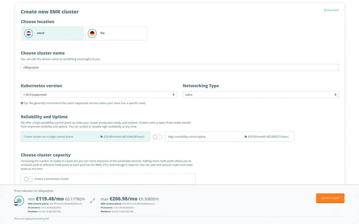 Managed Kubernetes